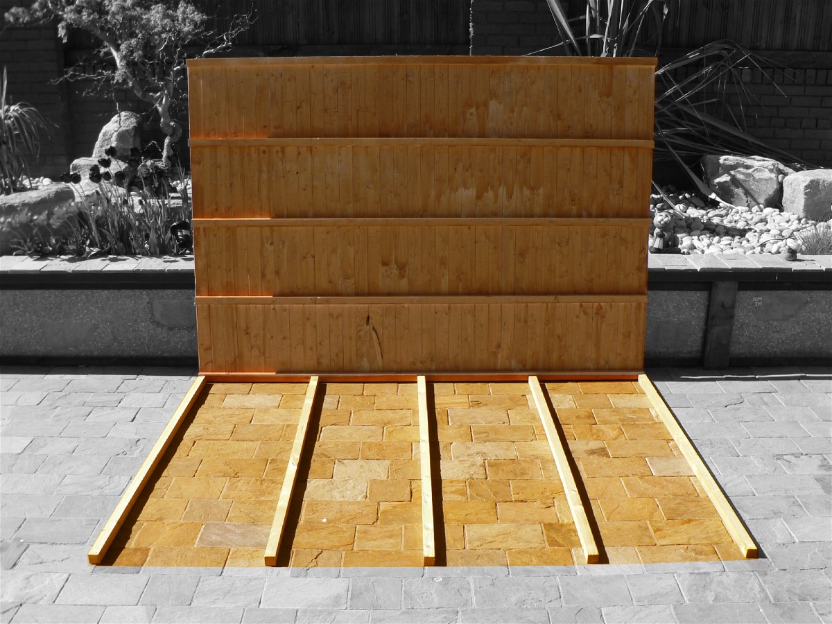 Shed-bearers-and-floor-for-sale-Stockport